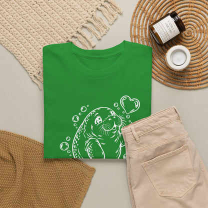 Chubby Manatee's Bubble Wish T-Shirt