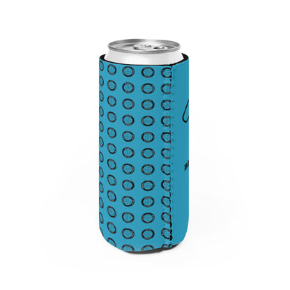 Walter Slim Can Cooler | Blue | 12 oz Fit