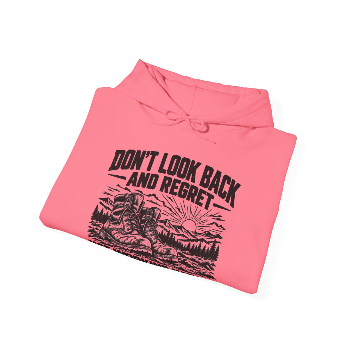 Work Harder – Safety Green/Pink Gildan 18500 Hoodie | 040a
