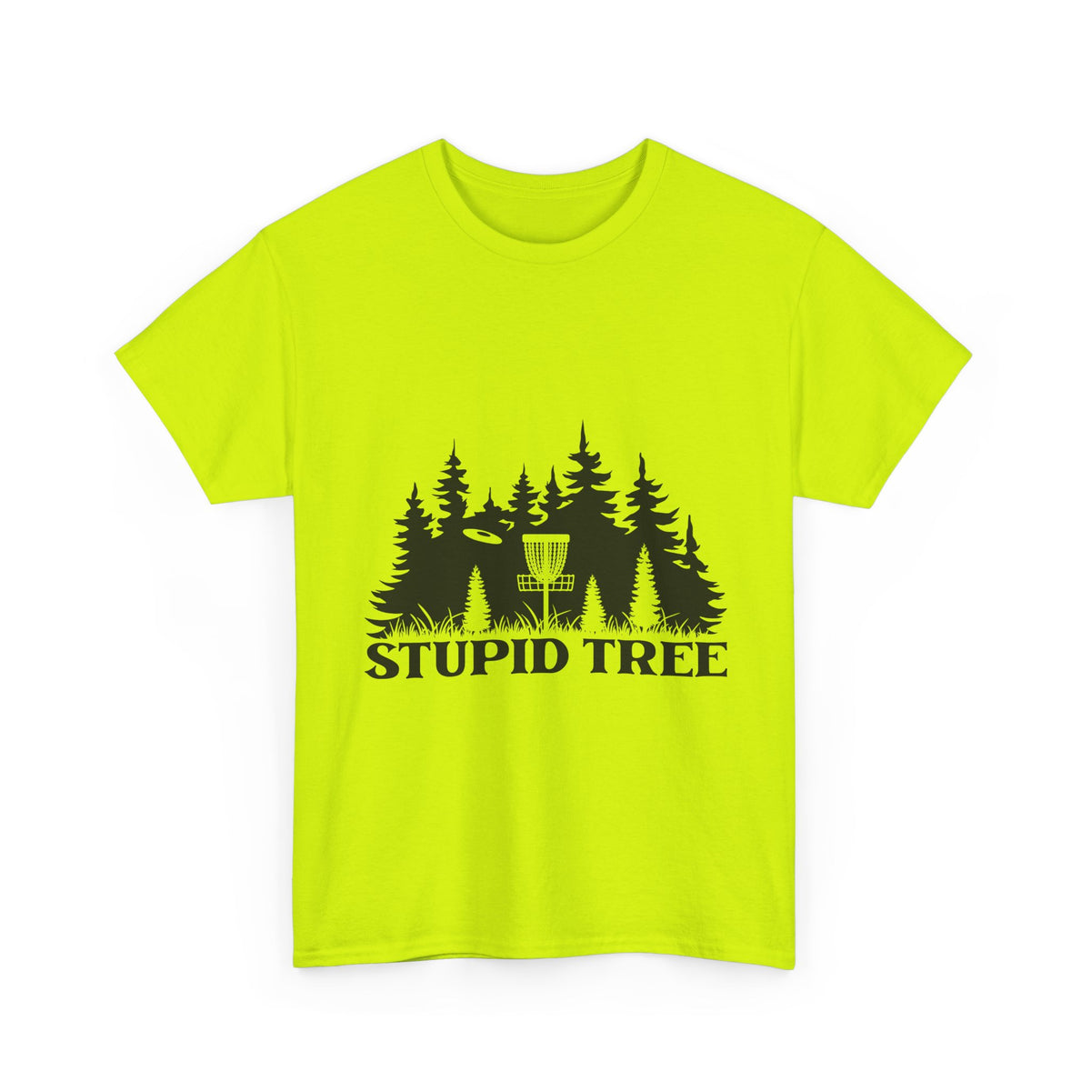 Stupid Tree Disc Golf T-Shirt | Funny Disc Golfer Tee