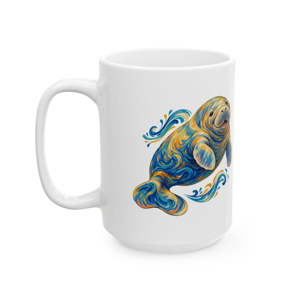 Golden Drift Manatee Mug