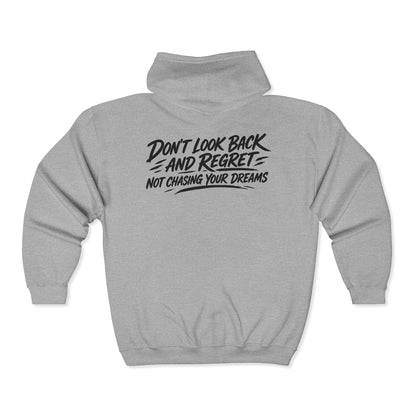 Chase Your Dreams – Gildan 18600 Zip-Up Hoodie | 041a