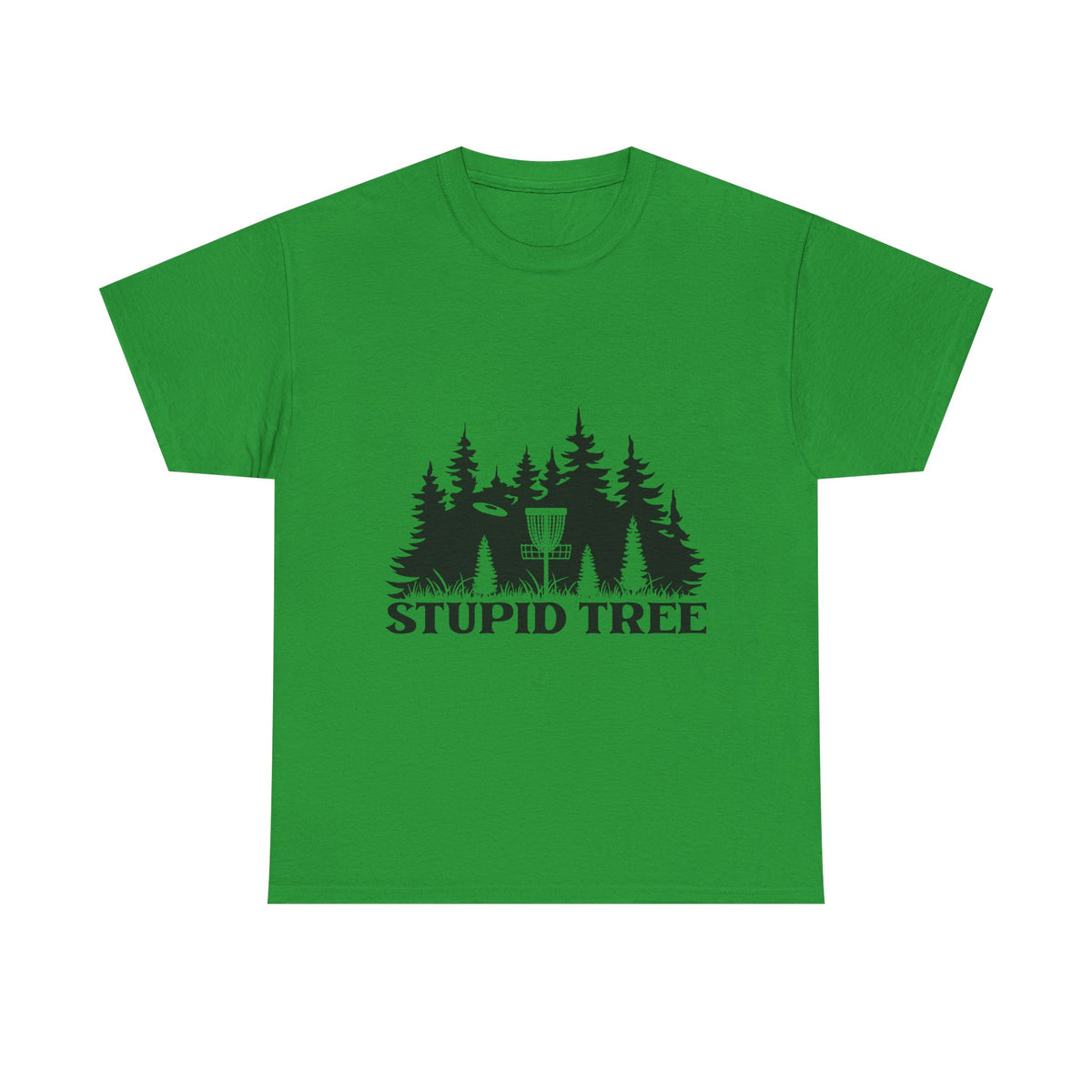 Stupid Tree Disc Golf T-Shirt | Funny Disc Golfer Tee
