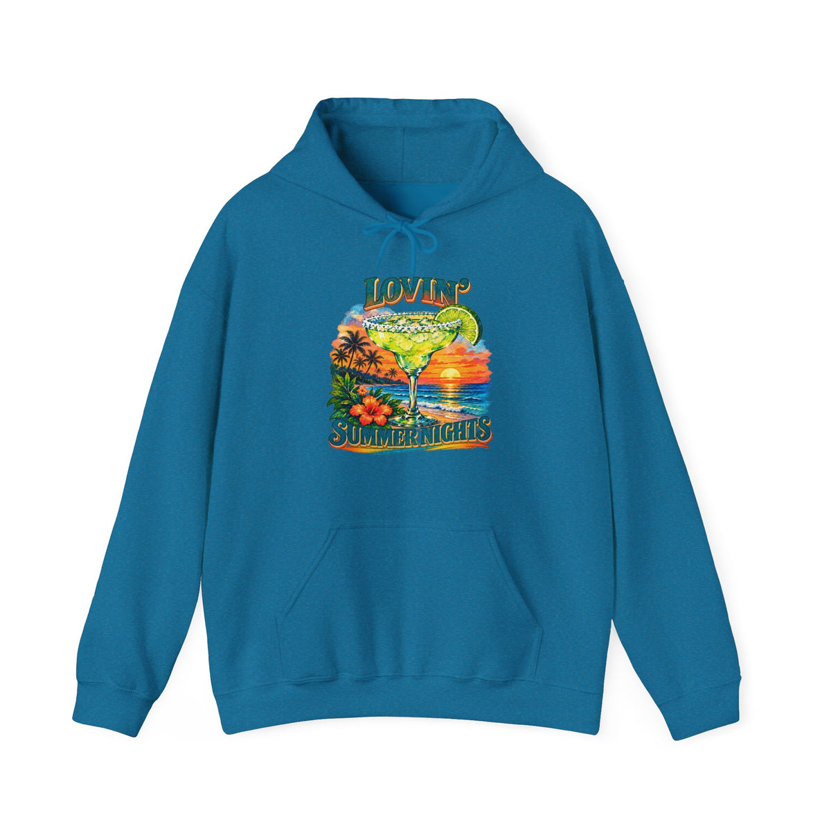 Lovin’ Summer Nights Margarita – Gildan 18500 Hoodie | 001a-v2