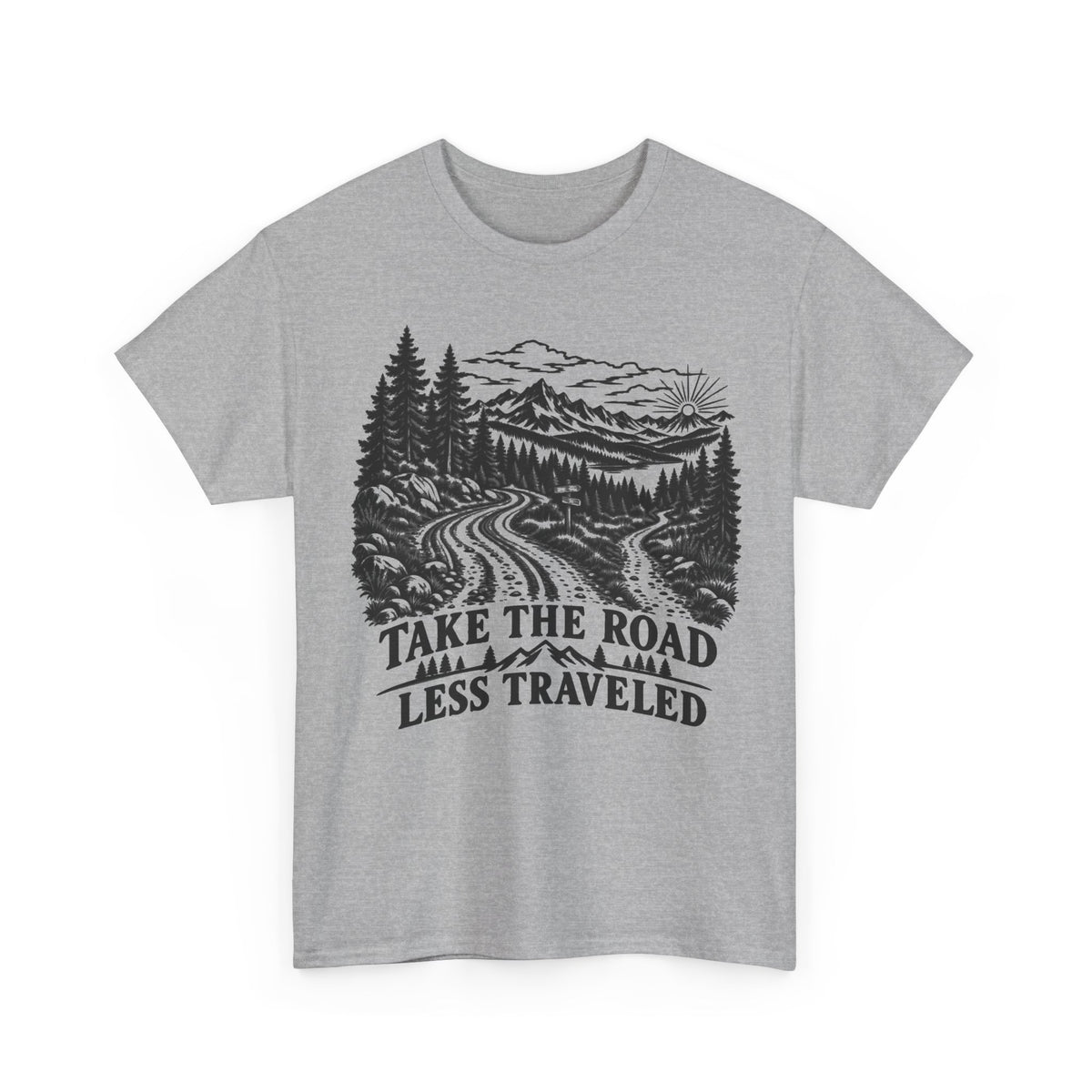 Road Less Traveled – One Color – Gildan 5000 T-Shirt | 327b