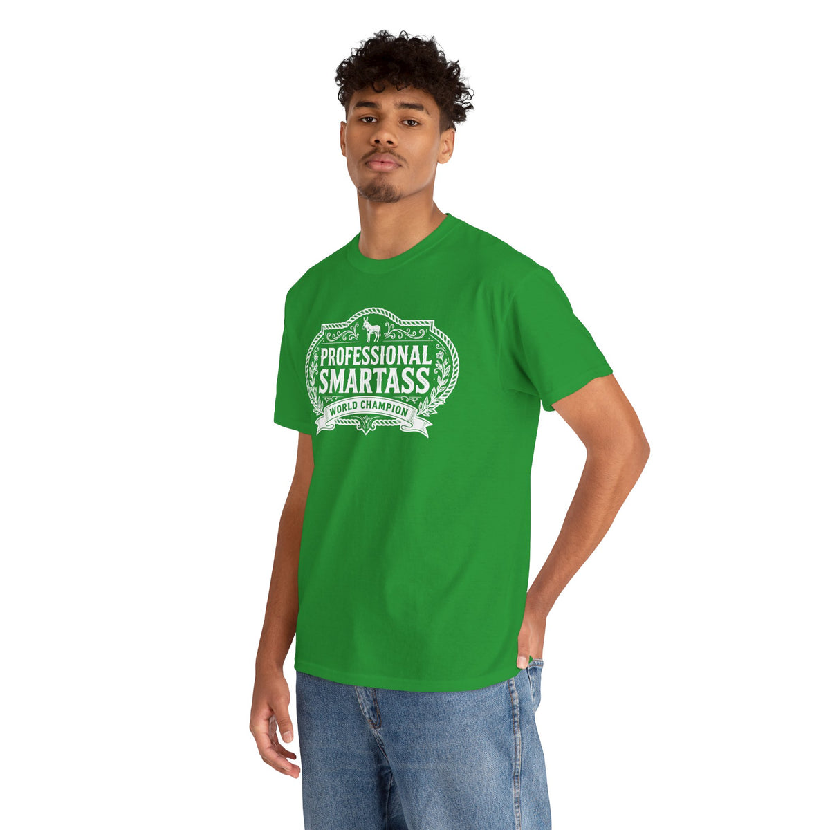 Professional Smartass T-Shirt | Funny Graphic Tee – White