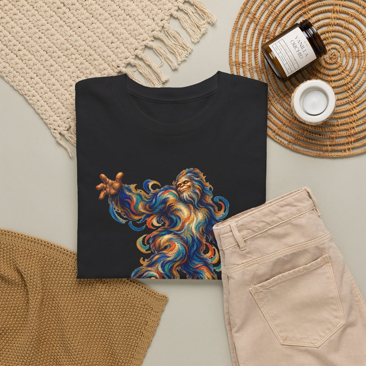 Spiral Step Bigfoot Dance T-Shirt