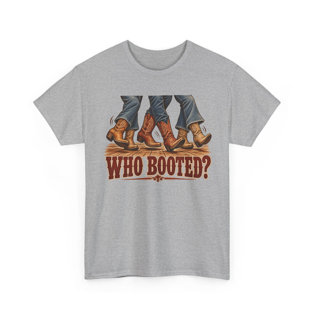 Who Booted? — Color – Gildan 5000 T-Shirt | 209-v2