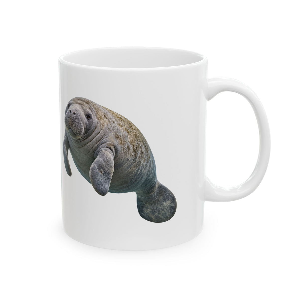 Gentle Giant Manatee Portrait Mug