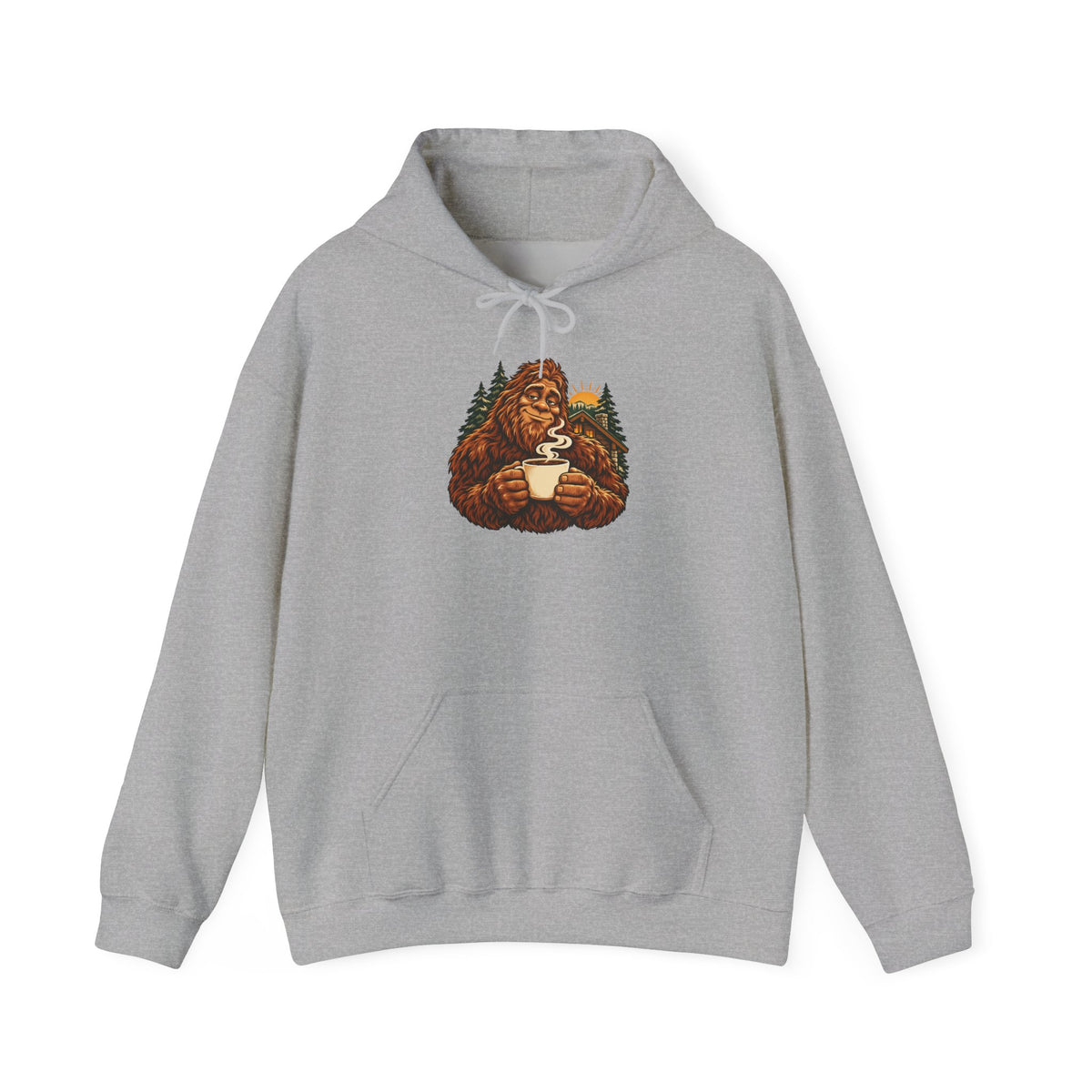 Bigfoot Coffee Before Sightings Hoodie